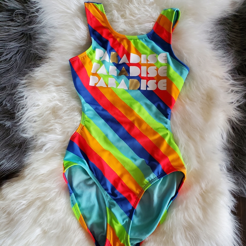 art class girls one piece swimming costume